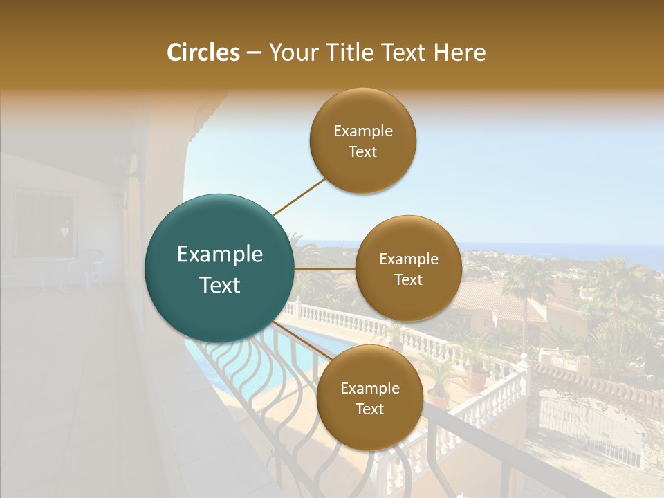 Transparent House Texture PowerPoint Template