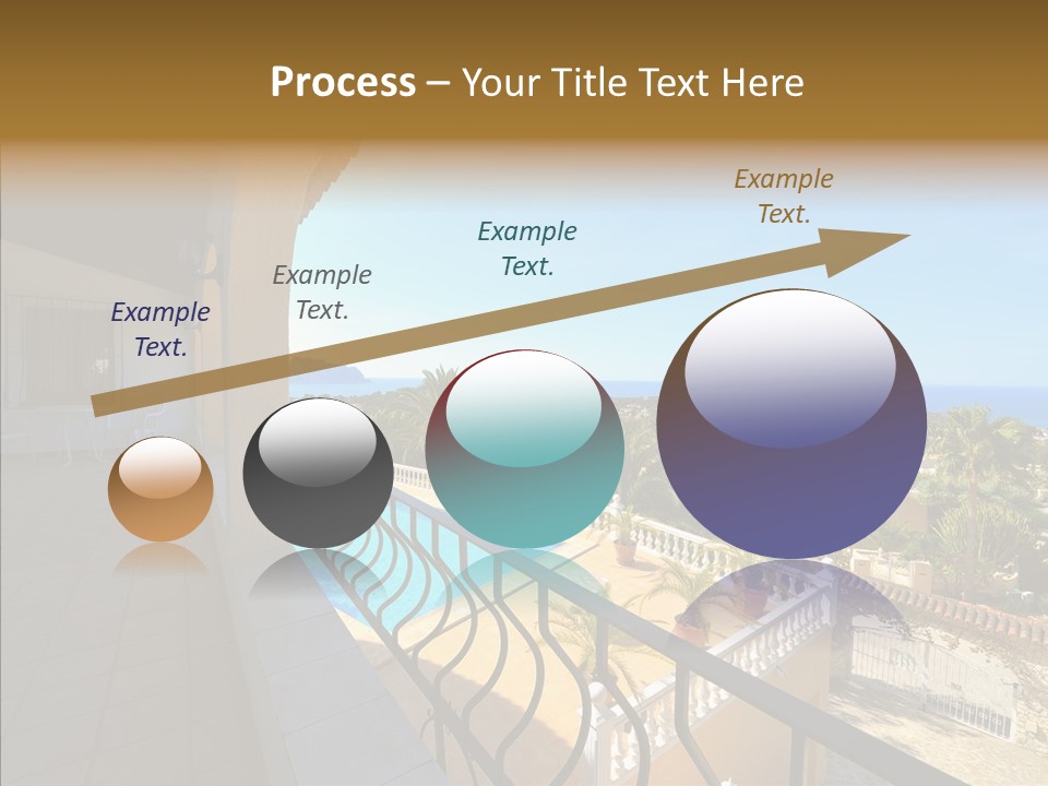 Transparent House Texture PowerPoint Template