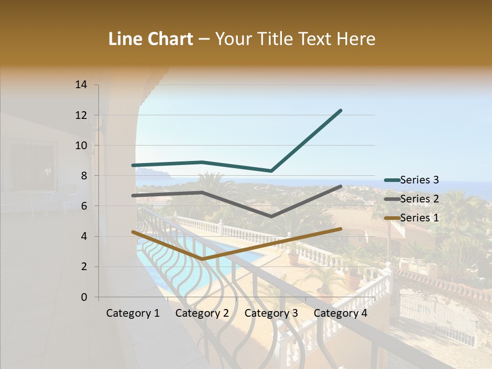 Transparent House Texture PowerPoint Template