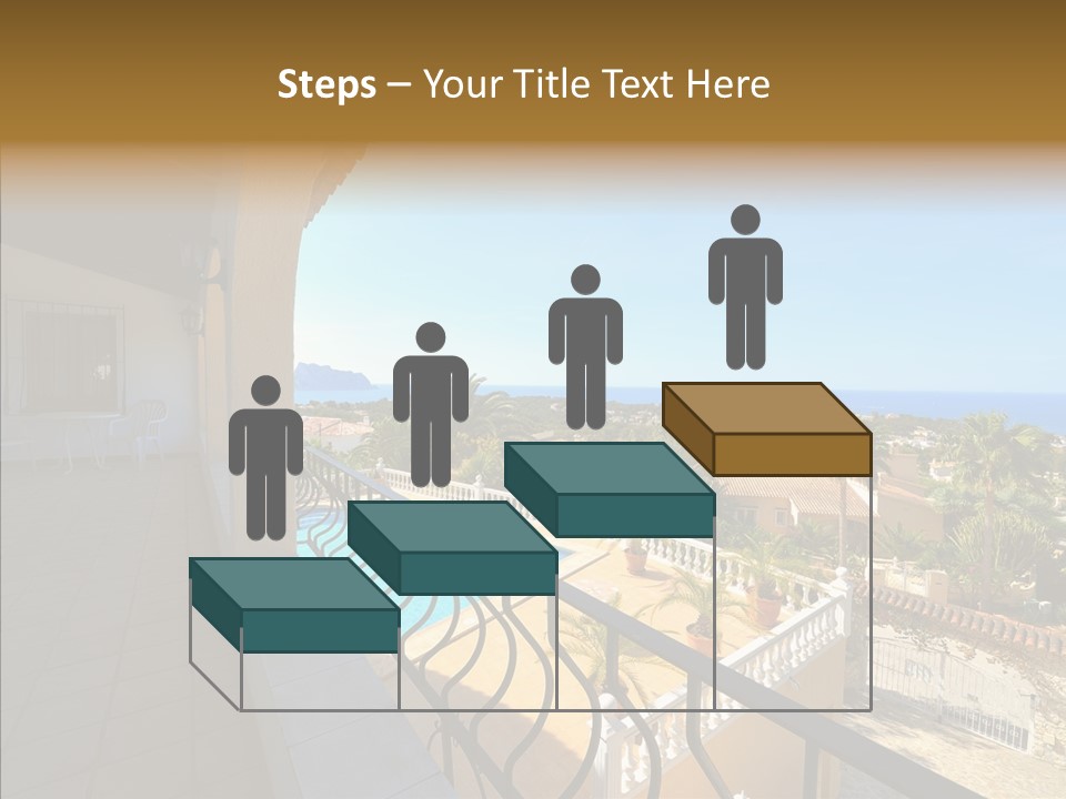 Transparent House Texture PowerPoint Template