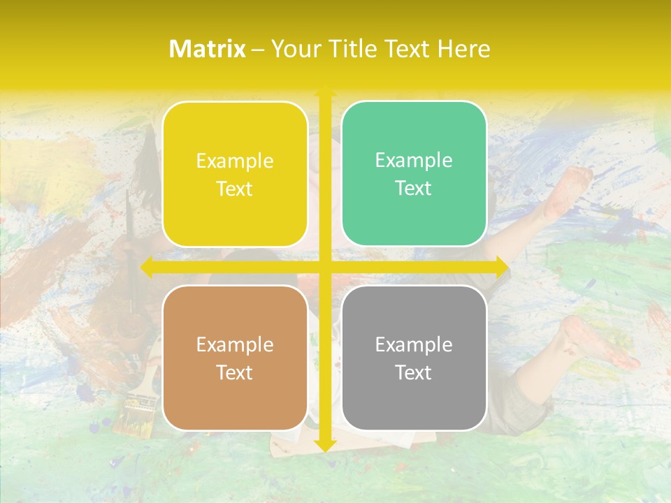 Boy Workshop Child PowerPoint Template