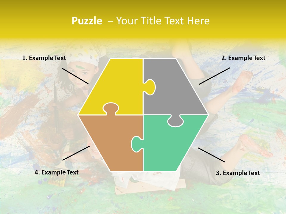 Boy Workshop Child PowerPoint Template