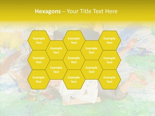 Boy Workshop Child PowerPoint Template