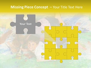 Boy Workshop Child PowerPoint Template