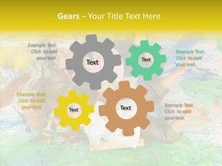 Boy Workshop Child PowerPoint Template