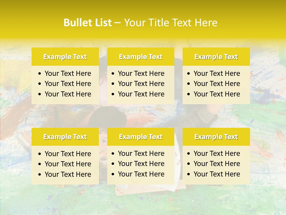 Boy Workshop Child PowerPoint Template