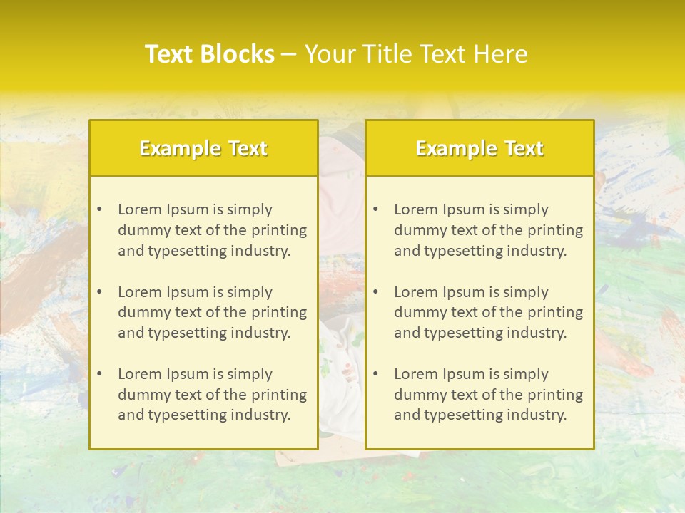 Boy Workshop Child PowerPoint Template