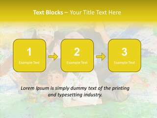 Boy Workshop Child PowerPoint Template