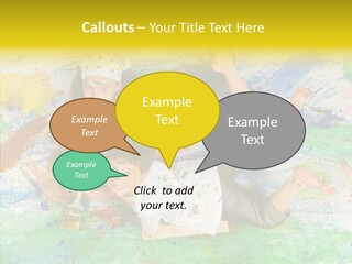 Boy Workshop Child PowerPoint Template