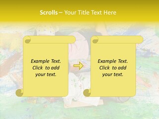 Boy Workshop Child PowerPoint Template