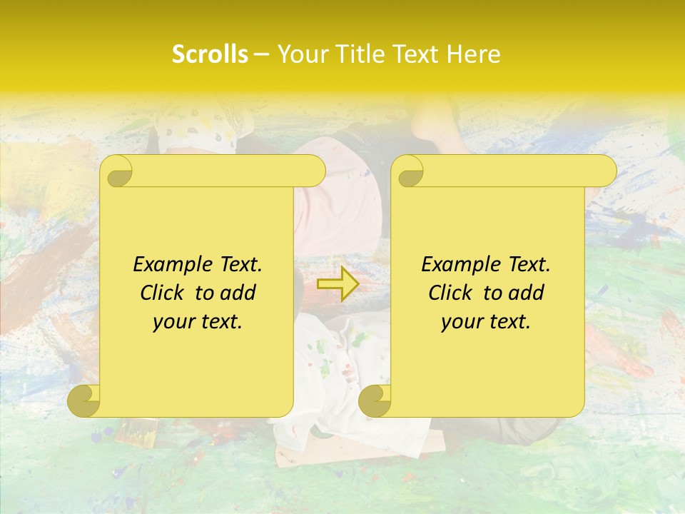 Boy Workshop Child PowerPoint Template