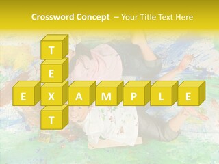 Boy Workshop Child PowerPoint Template