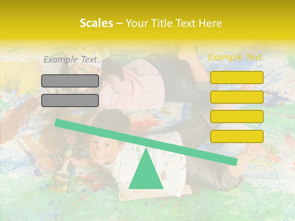 Boy Workshop Child PowerPoint Template