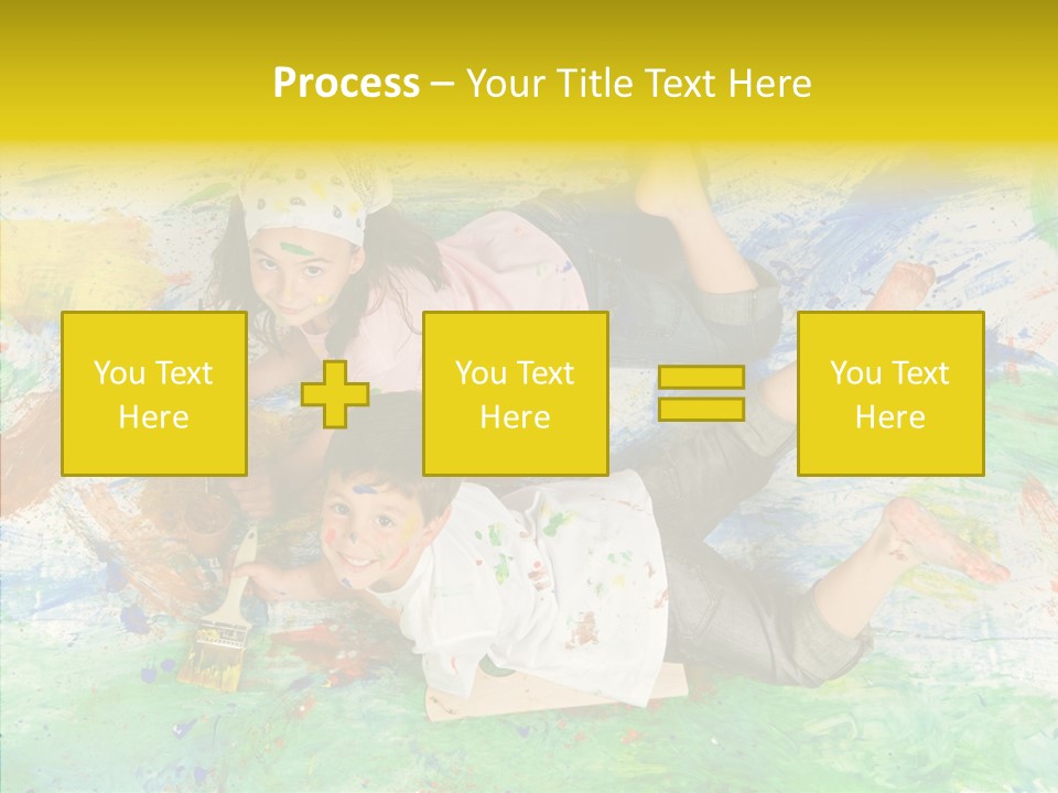 Boy Workshop Child PowerPoint Template