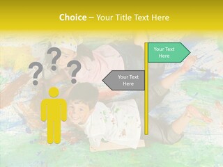 Boy Workshop Child PowerPoint Template