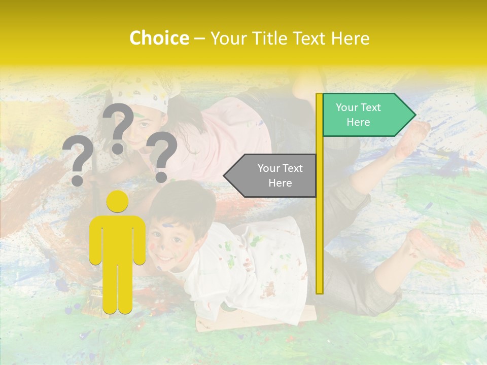 Boy Workshop Child PowerPoint Template