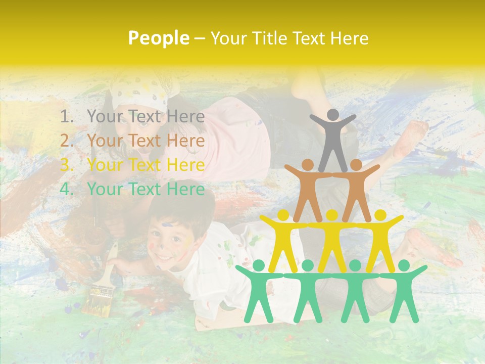 Boy Workshop Child PowerPoint Template