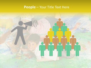 Boy Workshop Child PowerPoint Template