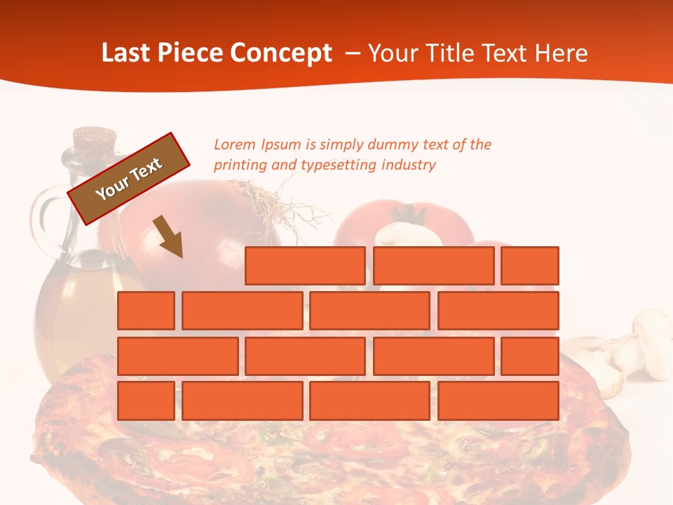 Brown Lunch Italian PowerPoint Template