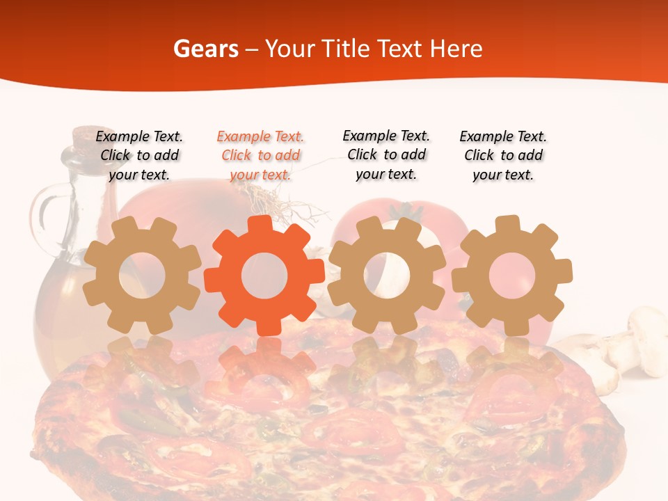 Brown Lunch Italian PowerPoint Template