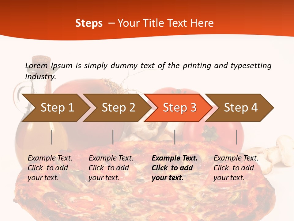 Brown Lunch Italian PowerPoint Template