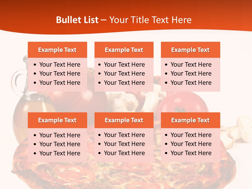 Brown Lunch Italian PowerPoint Template