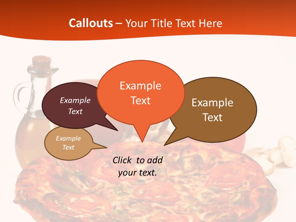 Brown Lunch Italian PowerPoint Template