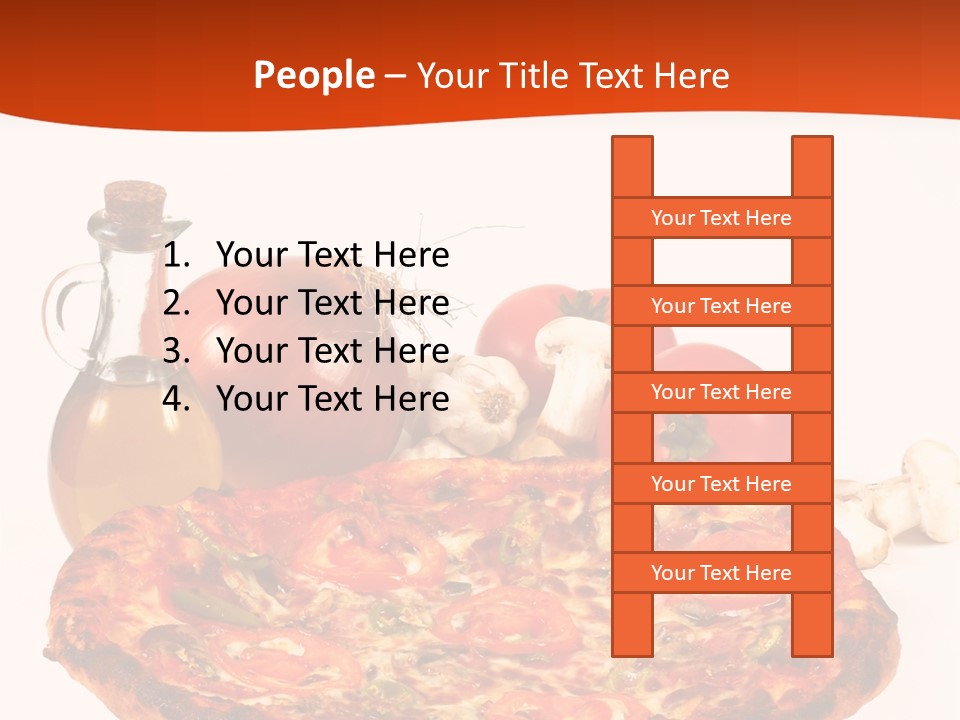 Brown Lunch Italian PowerPoint Template