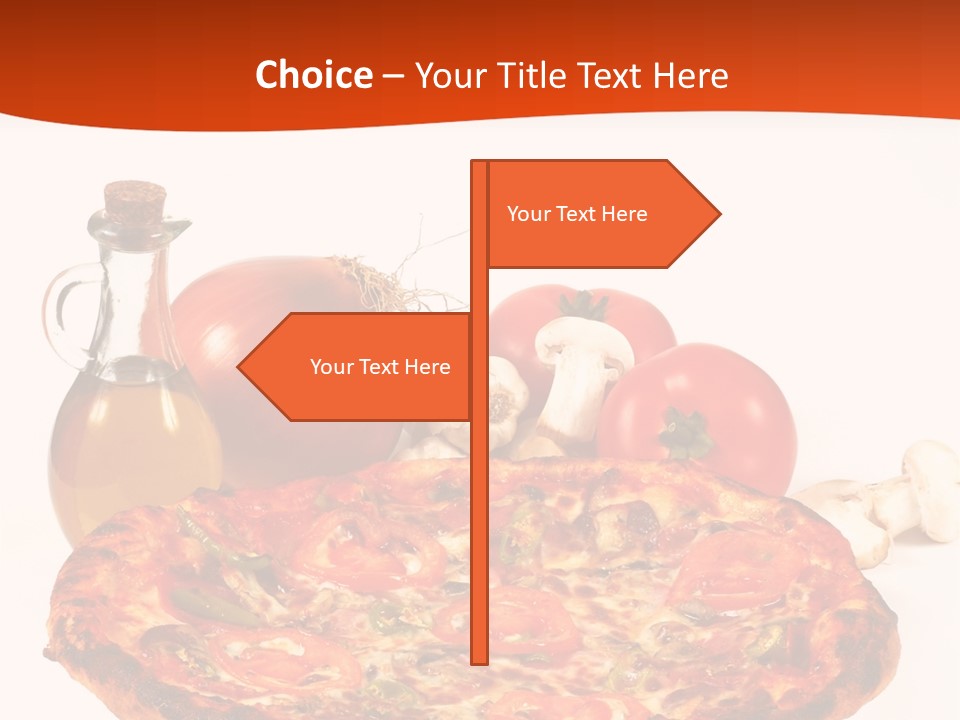 Brown Lunch Italian PowerPoint Template