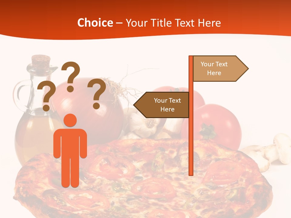 Brown Lunch Italian PowerPoint Template