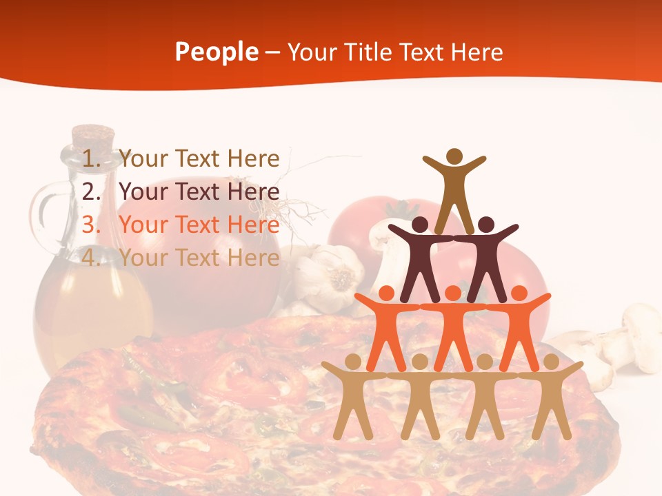 Brown Lunch Italian PowerPoint Template