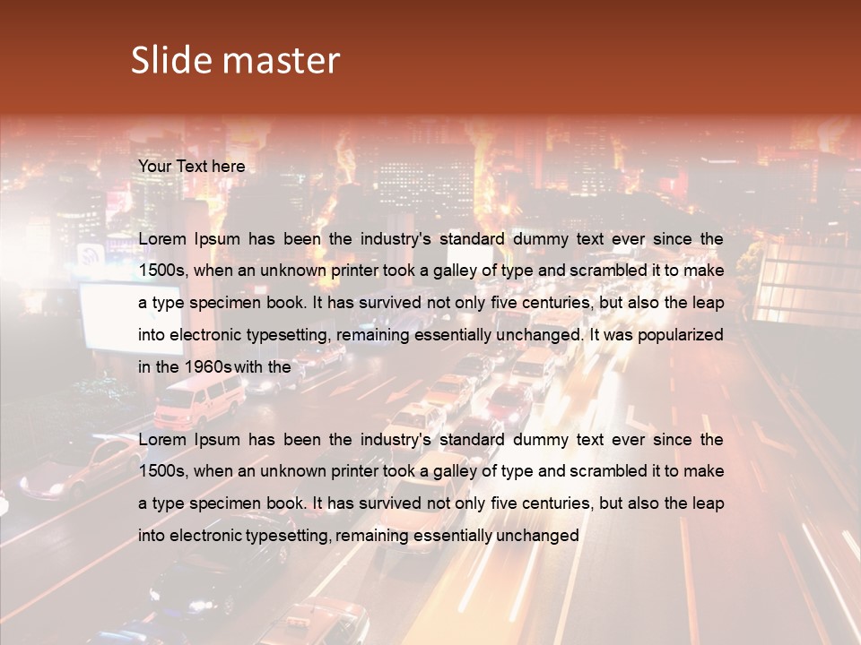Run Building Power PowerPoint Template