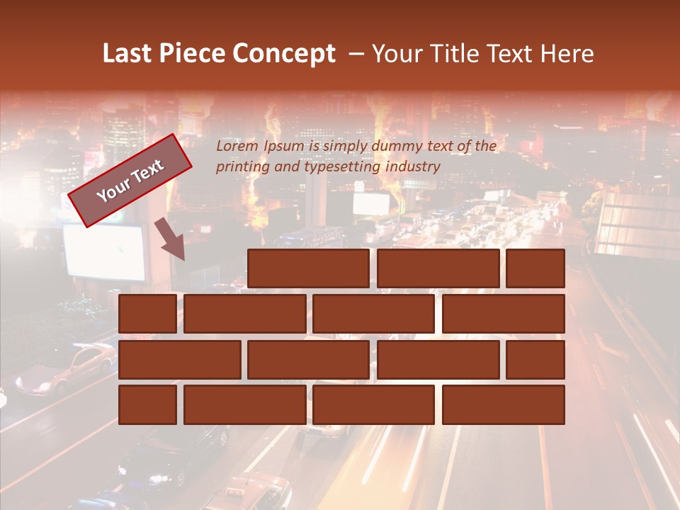 Run Building Power PowerPoint Template