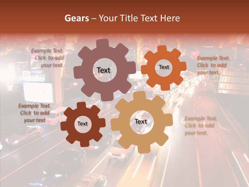 Run Building Power PowerPoint Template