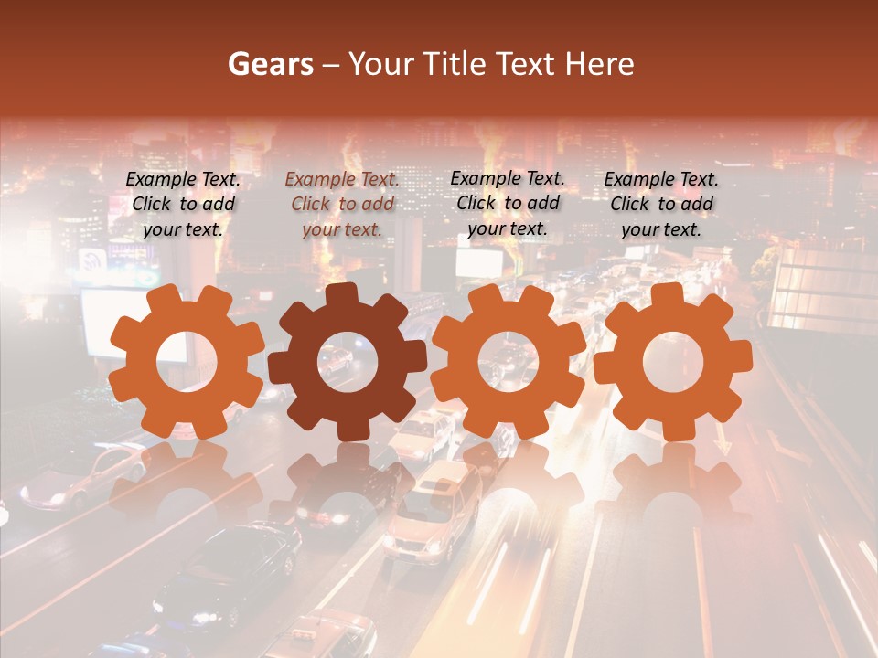 Run Building Power PowerPoint Template