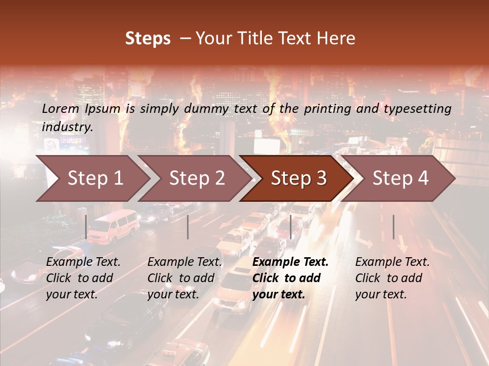 Run Building Power PowerPoint Template