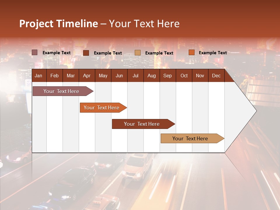 Run Building Power PowerPoint Template