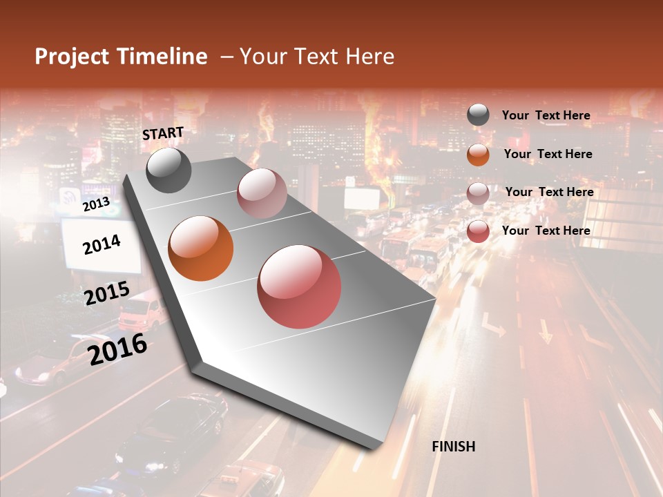 Run Building Power PowerPoint Template