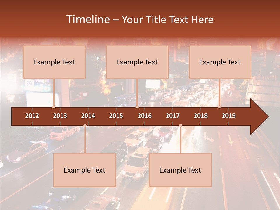 Run Building Power PowerPoint Template