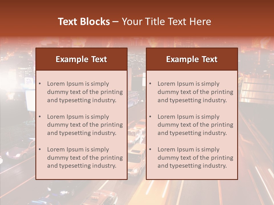 Run Building Power PowerPoint Template