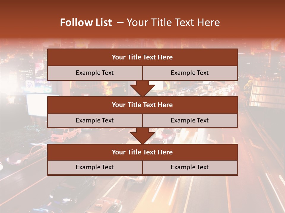 Run Building Power PowerPoint Template