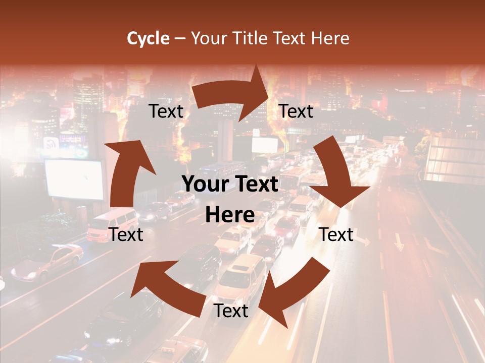 Run Building Power PowerPoint Template