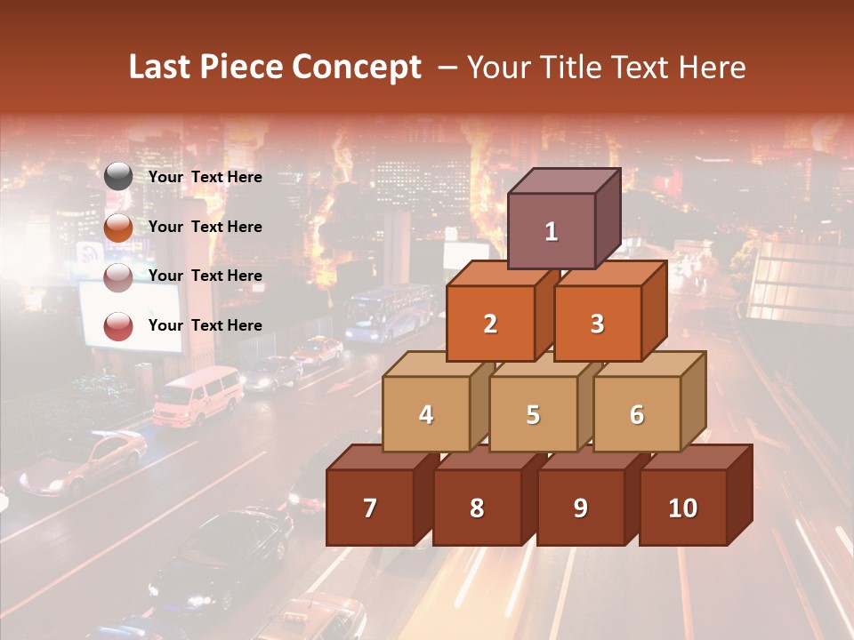 Run Building Power PowerPoint Template