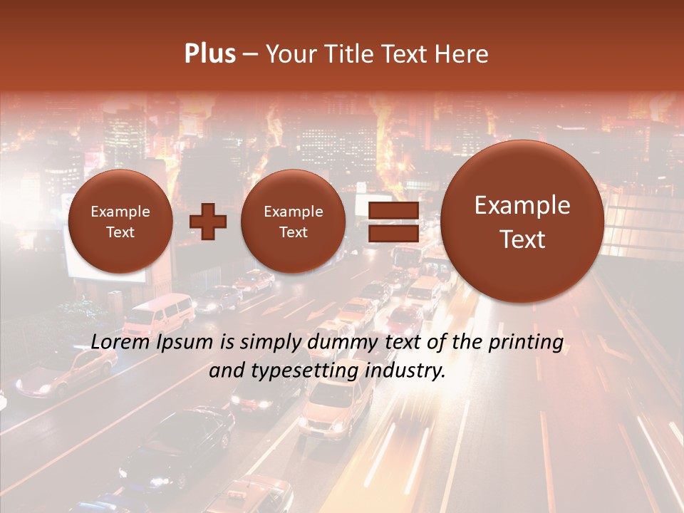 Run Building Power PowerPoint Template