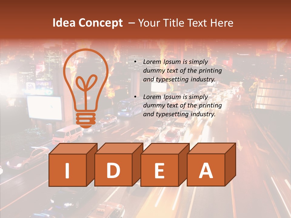 Run Building Power PowerPoint Template