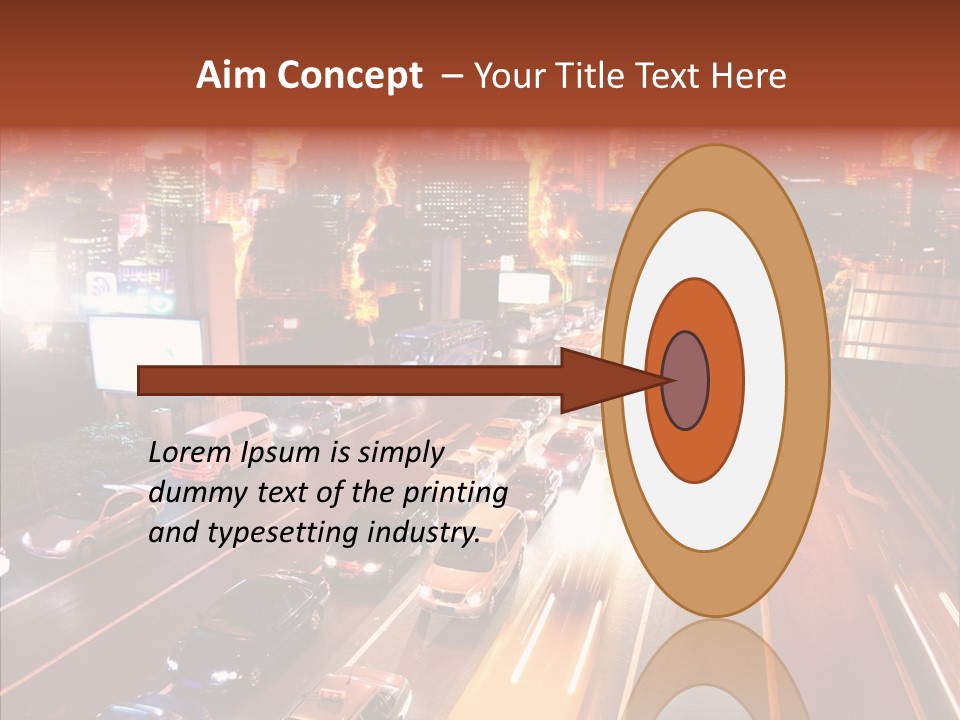 Run Building Power PowerPoint Template