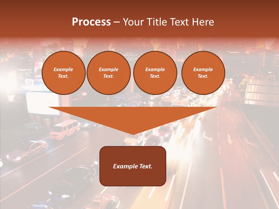 Run Building Power PowerPoint Template
