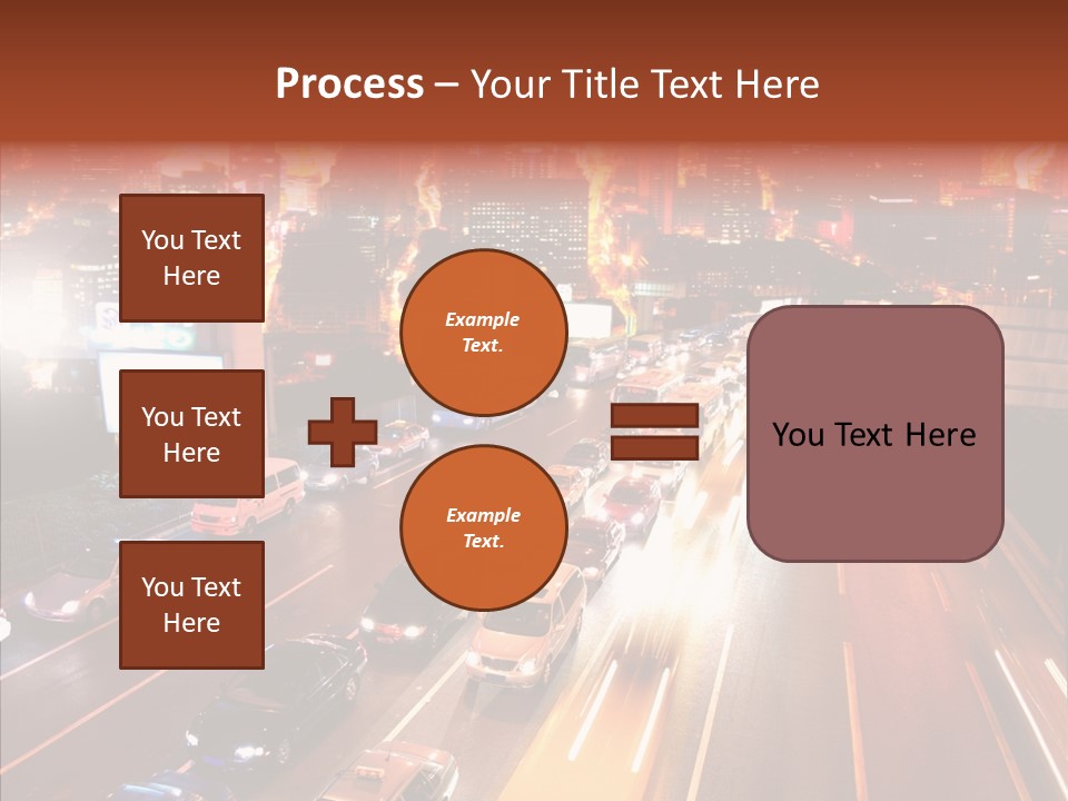 Run Building Power PowerPoint Template