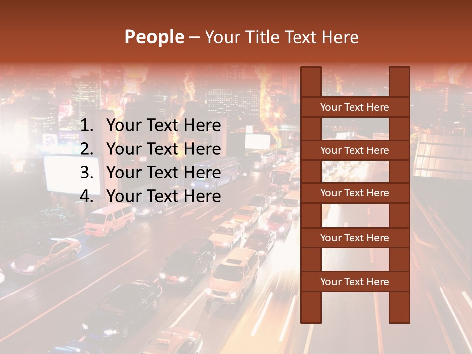 Run Building Power PowerPoint Template