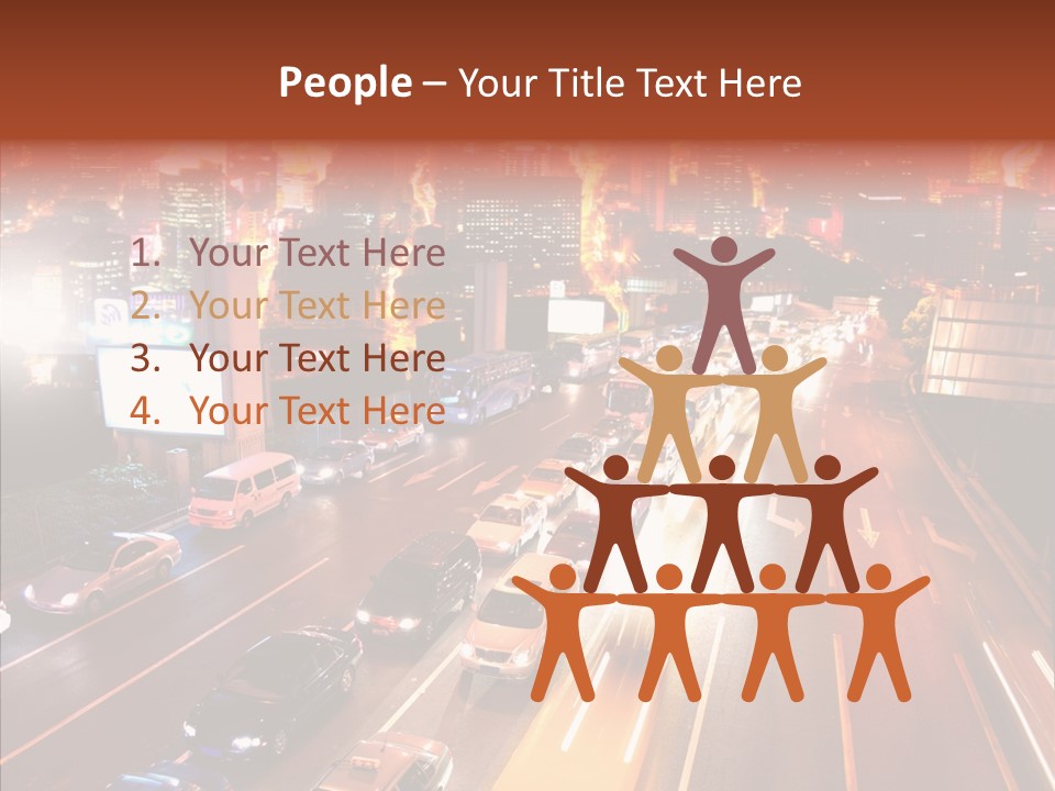 Run Building Power PowerPoint Template